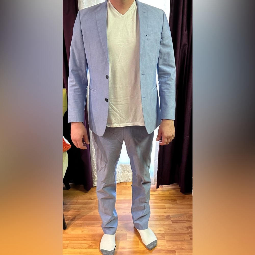 Tommy Hilfiger Light Blue Suit Set